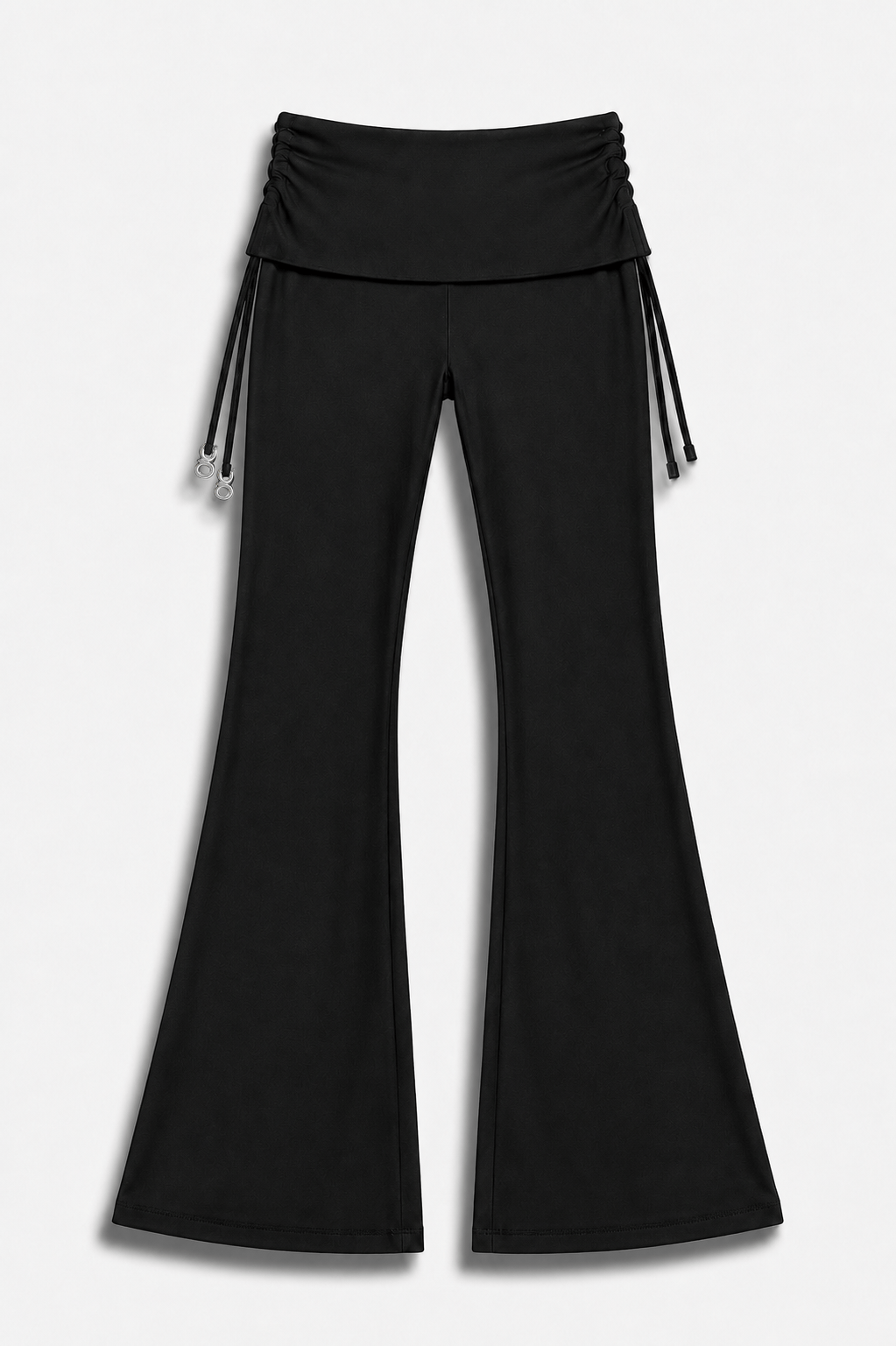Charm Foldover Flare Leggings