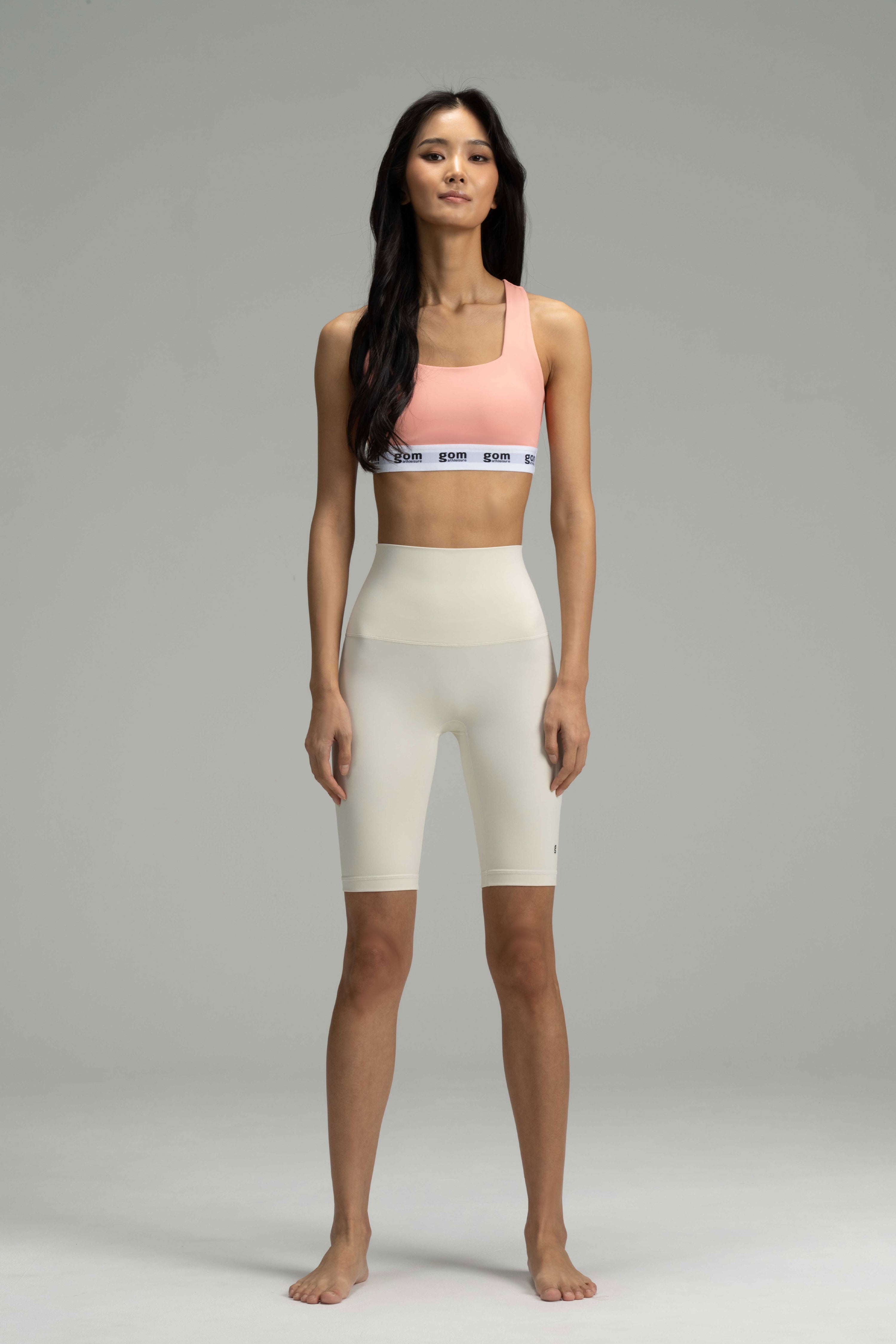 SculptFit Thigh-Length Biker Shorts